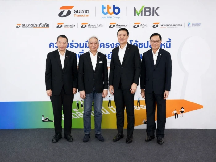 Thanachart and MBK prioritize employees amid economic volatility, adopting ttb’s ‘Debt Clearance Coach’ program to elevate their financial well-being